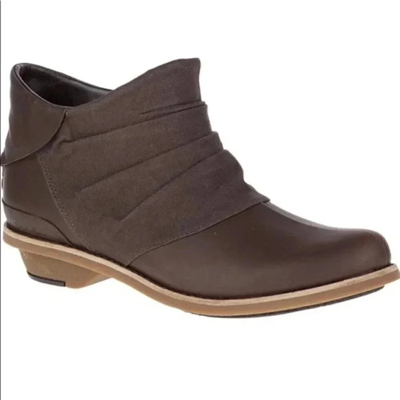 Merrell Adaline Bluff Bracken Ankle Boots Adventure Outdoors Leather Brown: 11 - Picture 1 of 11